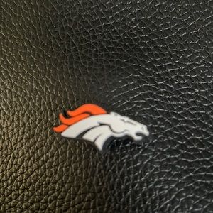 Broncos jibbitz croc charm